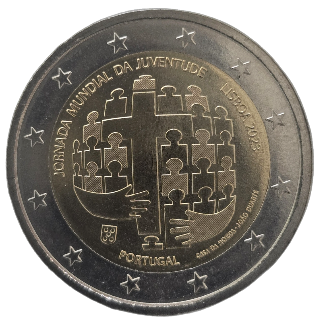 2 euros conmemorativa Jornada Mundial de la Juventud